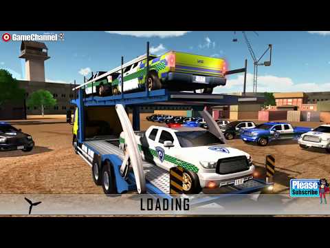 OffRoad Police USA Truck Transport Simulator / Offroad Driving Game/ Android Gamplay Video