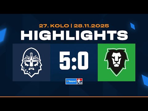 Highlights | Rytíři Kladno vs. BK Mladá Boleslav 5:0 | 28.11.2025