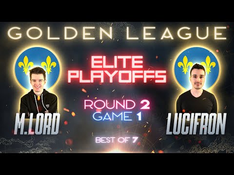 MarineLorD vs LucifroN - $125k Golden League Playoffs - Game 1 - (Age of Empires 4)