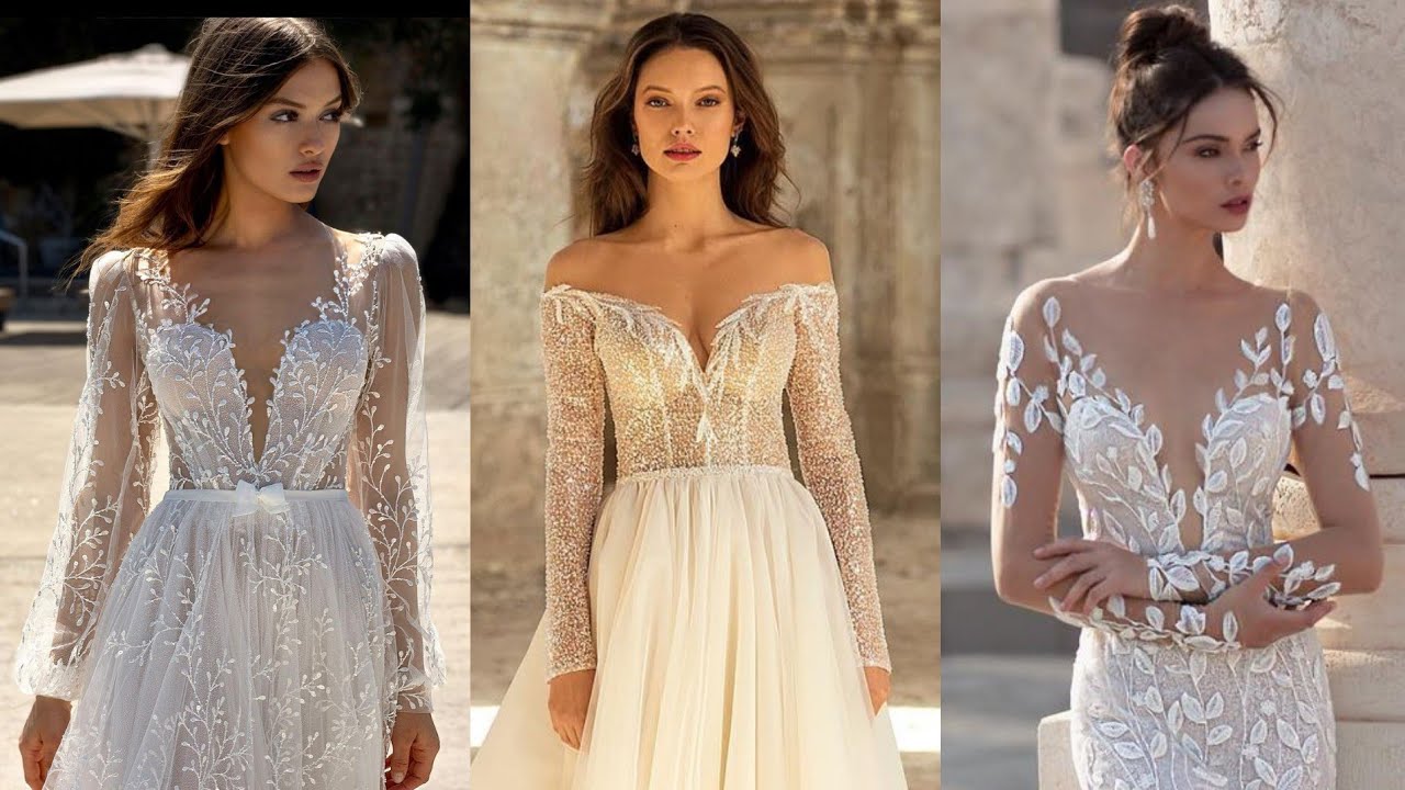 2022 Most Beautiful Long Sleeve Wedding Dresses