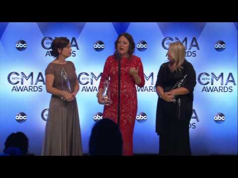 Thumbnail for "Girl Crush" Writers Backstage at the CMA Awards by Hillary Lindsey