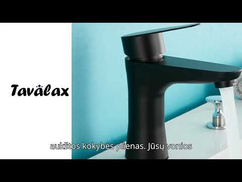 Vandens čiaupas Tavalax - stilingas ir funkcionalus pasirinkimas jūsų vonios kambariui video