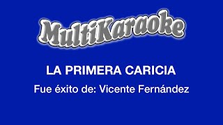 La Primera Caricia - Multikaraoke - Fue Éxito de Vicente Fernández