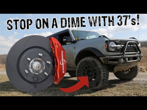 Ford Bronco Big Brake Kit from Powerbrake