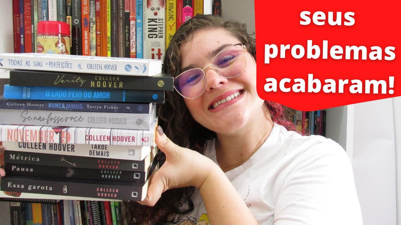 Qual a ORDEM CERTA para ler os LIVROS da COLLEEN HOOVER | mostrei todos os livros!