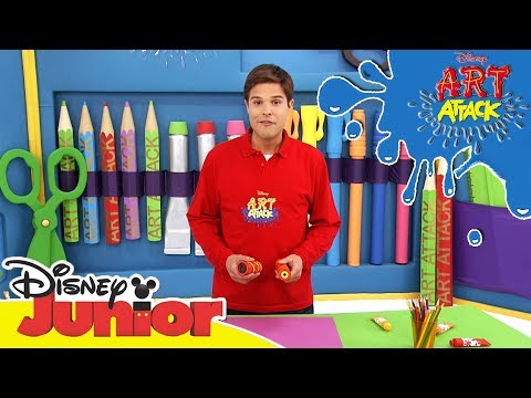 Art Attack Bastelclip 27 - Kaleidoskop | Disney Junior