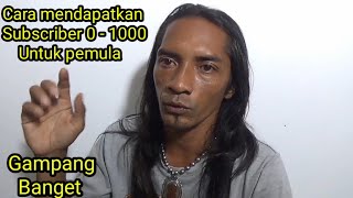 Download lagu Cara mendapatkan subscriber 0 - 1000 untuk pemula gampang banget mp3 Download lagu Cara mendapatkan subscriber 0 - 1000 untuk pemula gampang banget mp3