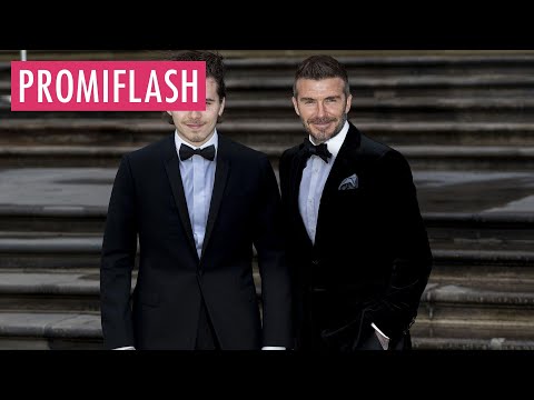 Video Thumbnail: Brooklyn Beckham schweigt zum 50. Geburtstag von Vater David