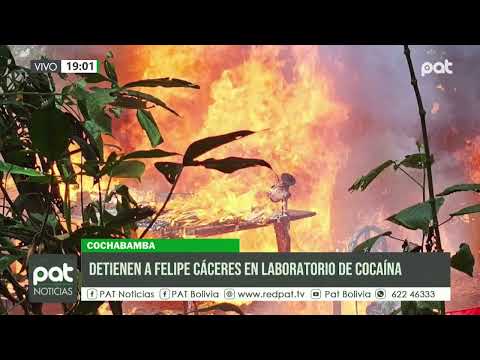 Cae exviceministro y ex Zar Antidroga Felipe Cáceres por narcotráfico en Cochabamba