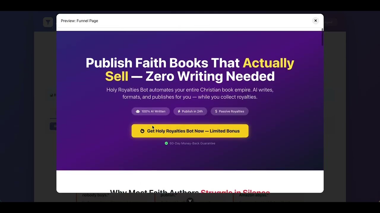 Watch Demo: AI Funnel Builder in action