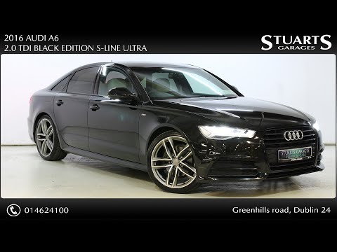 2016 AUDI A6 2.0 TDI BLACK EDITION S-LINE ULTRA