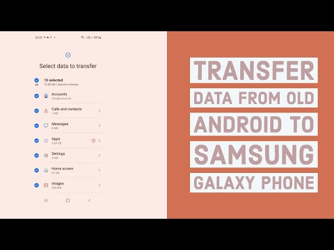 How to Transfer data from Old Android Mobile to New Samsung Galaxy Mobile