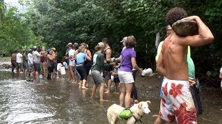 ʻAuwai repair and restoration at Waiāhole Homestead