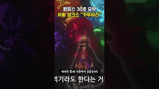 한 팔 검사를 바다의 황제로 올려준 기술 [원피스 30초 요약]