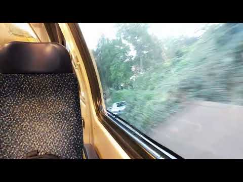 Fahrt mit dem Dosto Sonderzug auf der Wachaubahn um kurz nach 17:30 am 25.09.2022