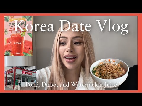 Vlog de encontro na Coreia | Casal Ring Fail, Busan Jeonpo e Seomyeon Poké e Daiso Shopping