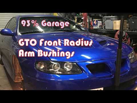 2004 GTO Front Strut Rod Bushings