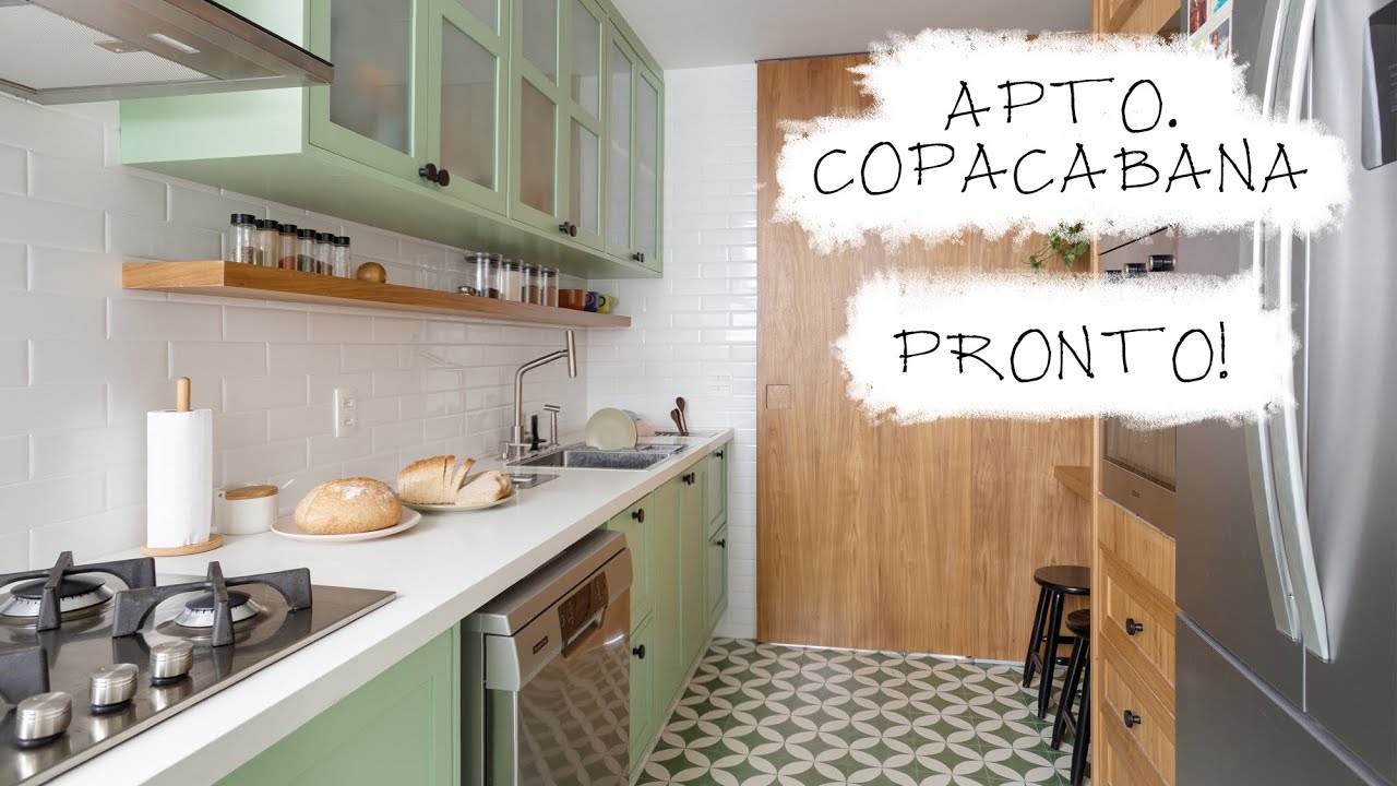 OBRA COMPLETA ANTES E DEPOIS APTO 165 m²