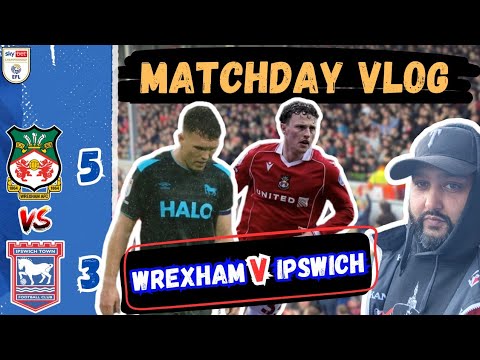 Wrexham 5 - 3 Ipswich | Wreck It Wrexham all but end Towns Top 2 Charge 