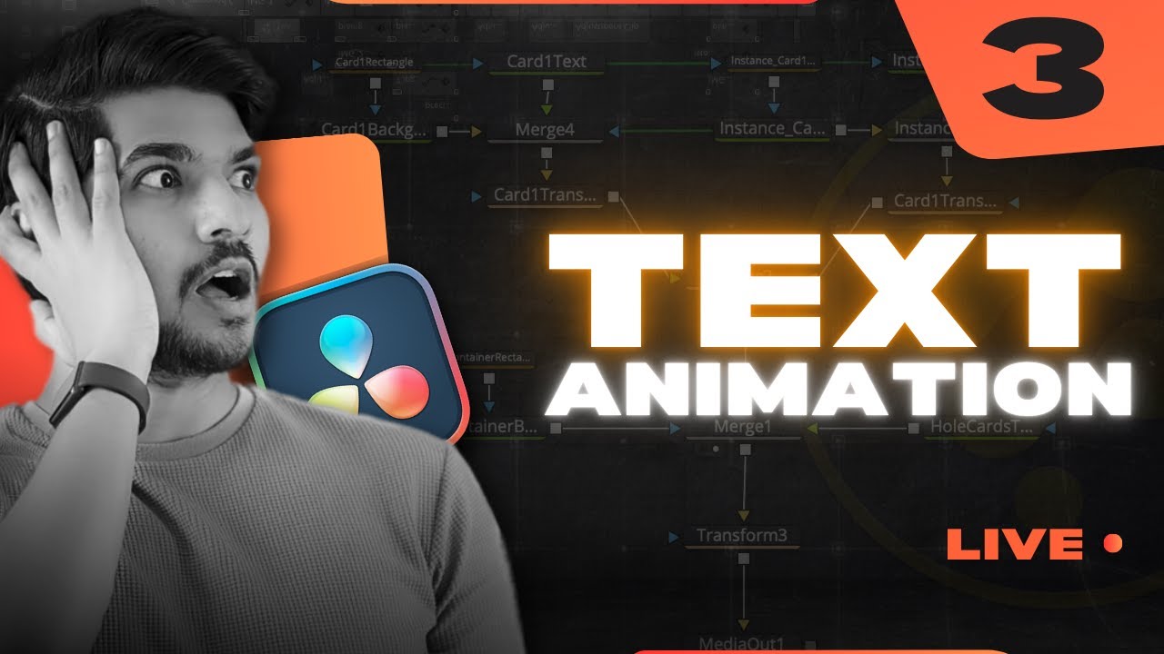 Text Animation in Fusion Tab | DAY 3
