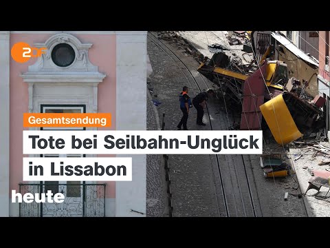 heute 19:00 Uhr vom 04.09.2025 Unglück in Lissabon, Ehec-Infektionen, Tod von Giorgio Armani