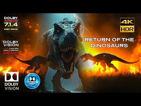 DOLBY ATMOS "Return of the Dinosaurs" 4KHDR - 7.1.4 DEMO for Soundbars & Theaters - DV (Download)