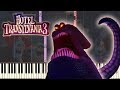 Kraken Theme - Hotel Transylvania 3 [Piano Tutorial] (Synthesia) HD Cover