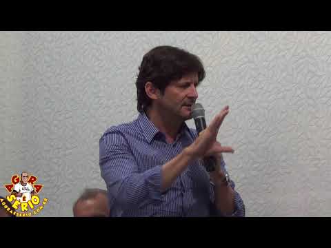 Prefeito Ayres Scorsatto e Deputado Estadual André do Prado  na Inauguração da Etec de Juquitiba