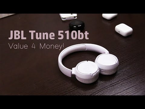 Image for YouTube video with title JBL Tune 510BT Headphones review. Value for money viewable on the following URL https://youtu.be/ZBghjEau_dM