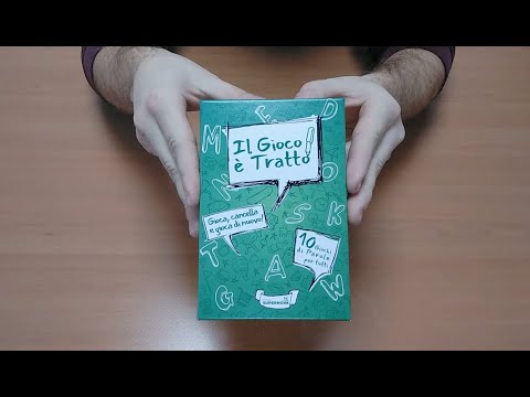 Unboxing Il Gioco è Tratto (Parole) - Gioco da Tavolo (98# Unboxing Non Richiesto)