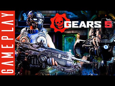 GEARS 5 Gameplay Walkthrough Part 10 [1080p-60FPS PC] No Commentary - GEARS OF WAR 5