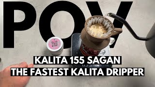 Day 18: Rwandan Coffee with Kalita 155 Sagan | High Strength, Low Dryness