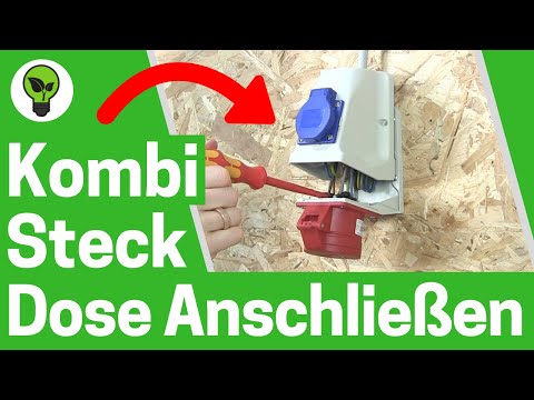 Connecting a CEE socket with Schuko ✅ TOP INSTRUCTIONS: How to install a 400V & 230V combo wall s...