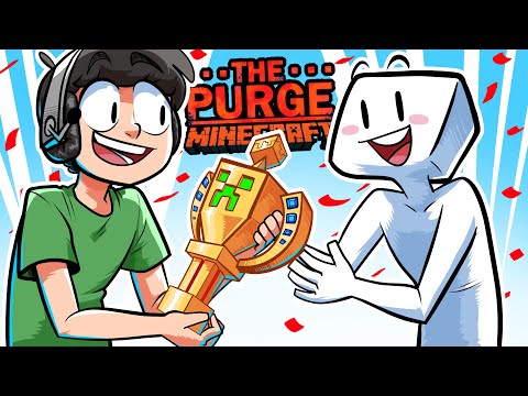 I hosted a Minecraft Tournament and it went great... *HILARIOUS* (Minecraft Purge SMP)
