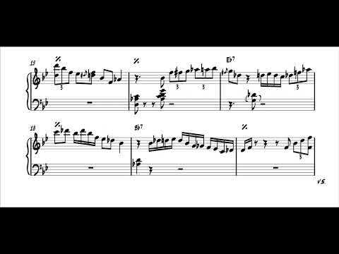 Wynton Kelly Solo Transcription on Freddie The Freeloader