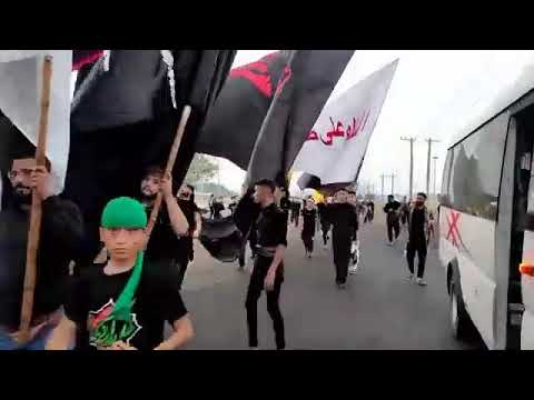 ⁣مشایة الأربعین 1443 الهجرية ایران خوزستان مدینة سربندر الى كربلاء الحسين ع
