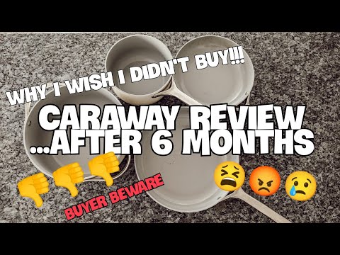 Caraway Pots & Pans Review | 6 Months of Usage | BUYER BEWARE