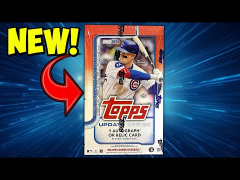 2025 TOPPS UPDATE BASEBALL CARDS HOBBY BOX OPENING!!!