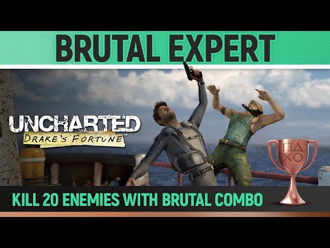 Uncharted 1: Drake's Fortune Remastered - Brutal Expert 🏆 - Trophy Guide (Chapter 1)