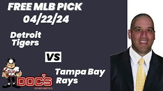MLB Picks and Predictions - Detroit Tigers vs Tampa Bay Rays, 4/22/24 Free Best Bets & Odds