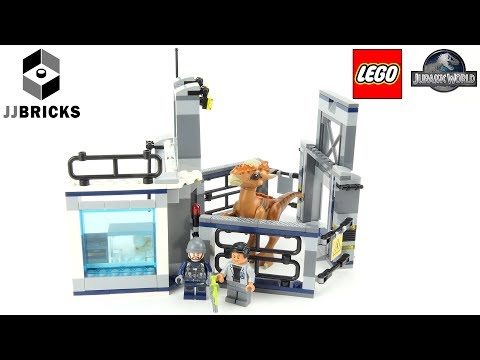 Lego Jurassic World Stygimoloch Breakout - Lego 75927 Unboxing, Build, and Review -4K-