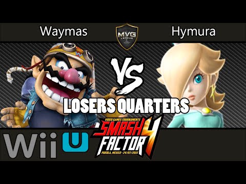 Waymas vs Hymura - Smash Factor 4 - Losers Quarters - Smash Wii U