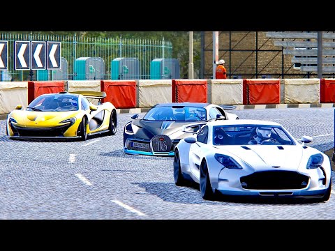 Bugatti Divo vs Aston Martin One 77 vs McLaren P1 - Highlands