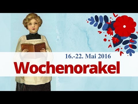 Wochenorakel vom 17. - 22. Mai 2016 - Conny Koppers