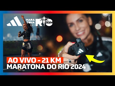AO VIVO - MARATONA DO RIO 2024 /// 21 KM (COM IMAGENS)