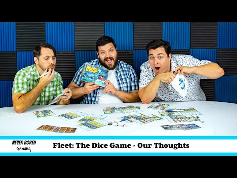 Fleet the Dice Game - Our Thoughts (Board Game) - YouTube