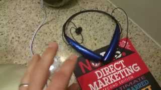 Bluetooth LG HBS 750 Review + Sleep Hypnosis Success