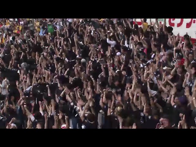 【2回裏】黒く染まったQVCマリンが沸いた!! マリーンズ・細谷 2号2ランで流れを引き戻す!! 2016/5/28 M-H