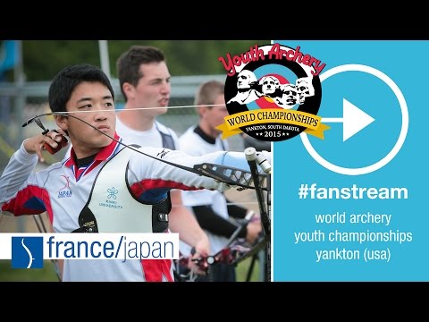 #FanStream: France v Japan – Recurve Junior Men's Team Bronze Final | Yankton 2015