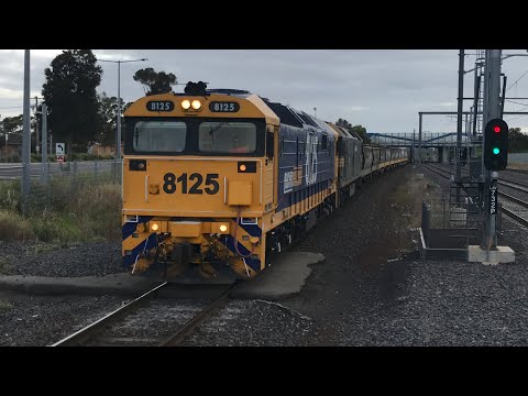 6CK5 with 8125 & G523 speed past Laverton